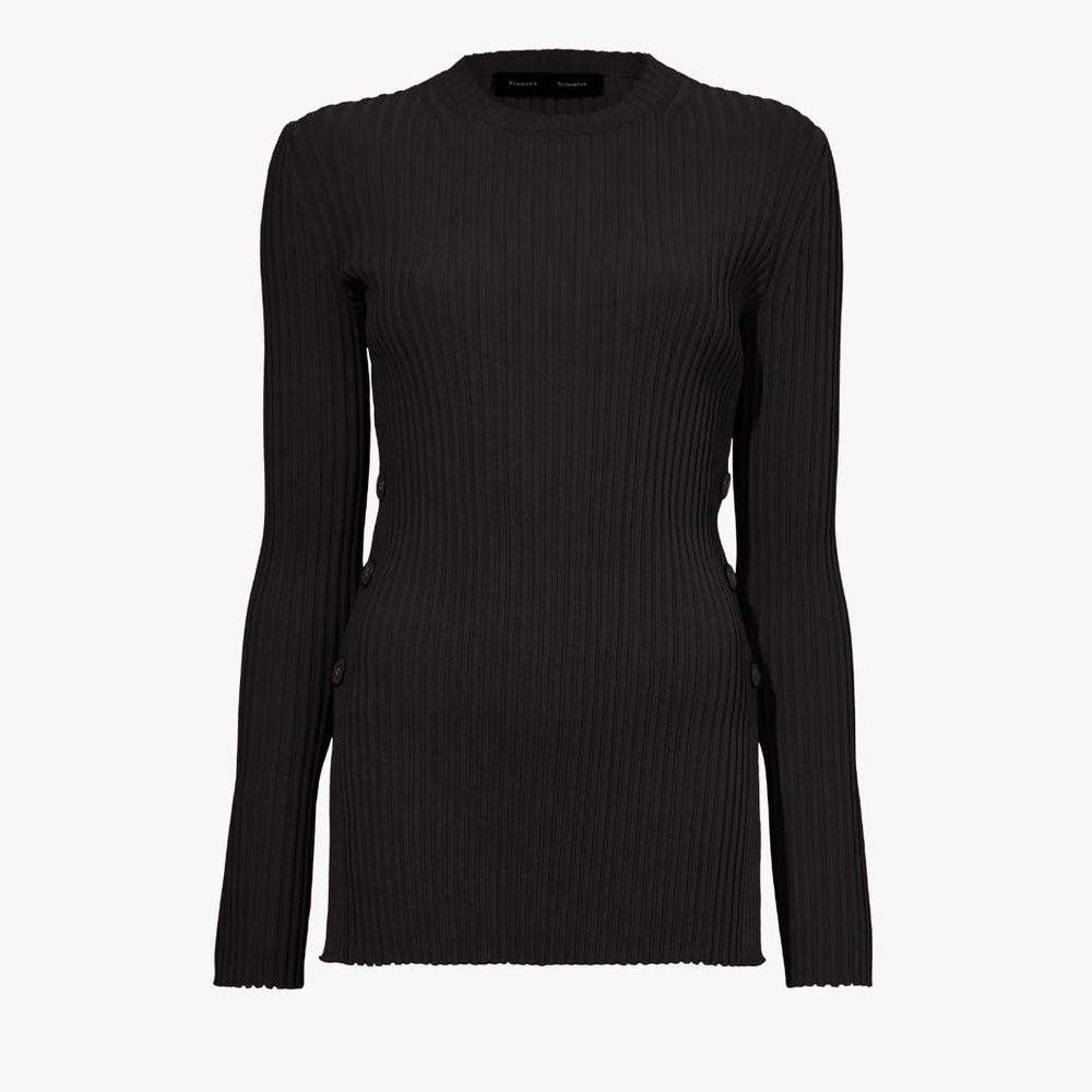 Proenza Schouler Black Viscose Sweater